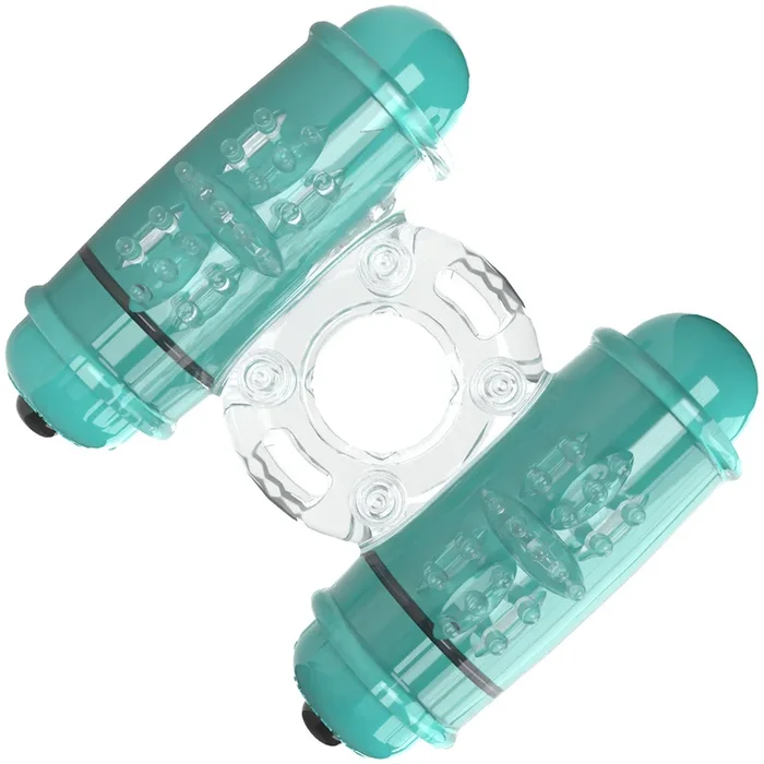 4B Double Wammy Dual Motor Vibrating Cock Ring By Screaming O – Kiwi