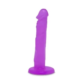 6 inch slim anal dildo – Purple