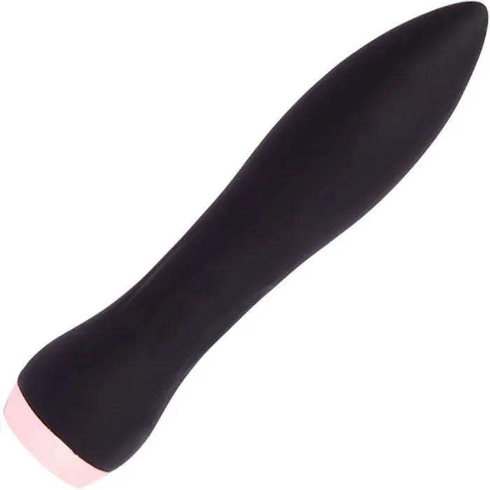 60SX AMP Silicone Rechargeable Sinewy Bullet Vibrator By Nu Sensuelle – Black