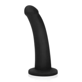 7 inch black silicone dildo