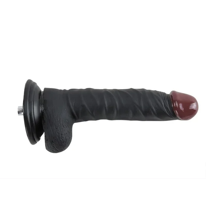 8.27” Premium Sex Machine Dildo(Black) Inches Insertable