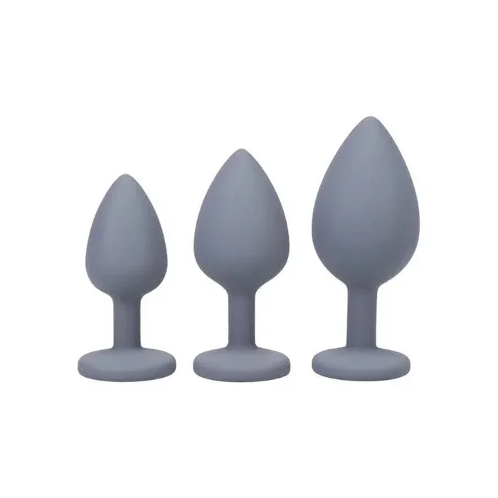 A-Play Silicone Anal Plugs Trainer 3 Piece Set
