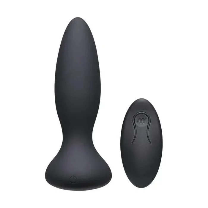 A-Play Vibe Adventurous Rechargeable Silicone Anal Plug with Remote Control