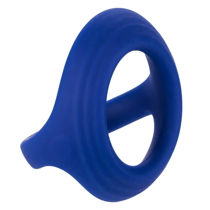 Admiral Penis & Ball Premium Liquid Silicone Dual Ring – Blue