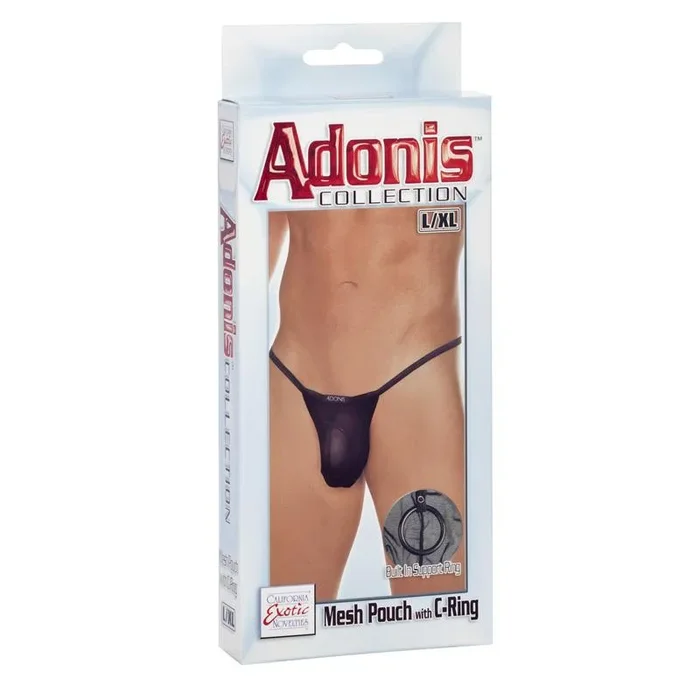 Adonis Mesh Pouch with C-Ring – L/XL