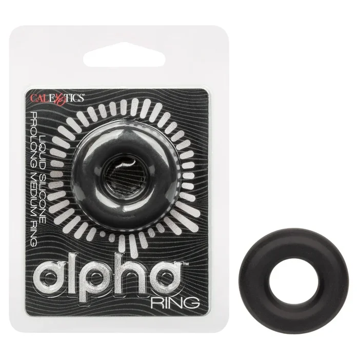 Alpha Liquid Silicone Prolong Cock Ring – Medium
