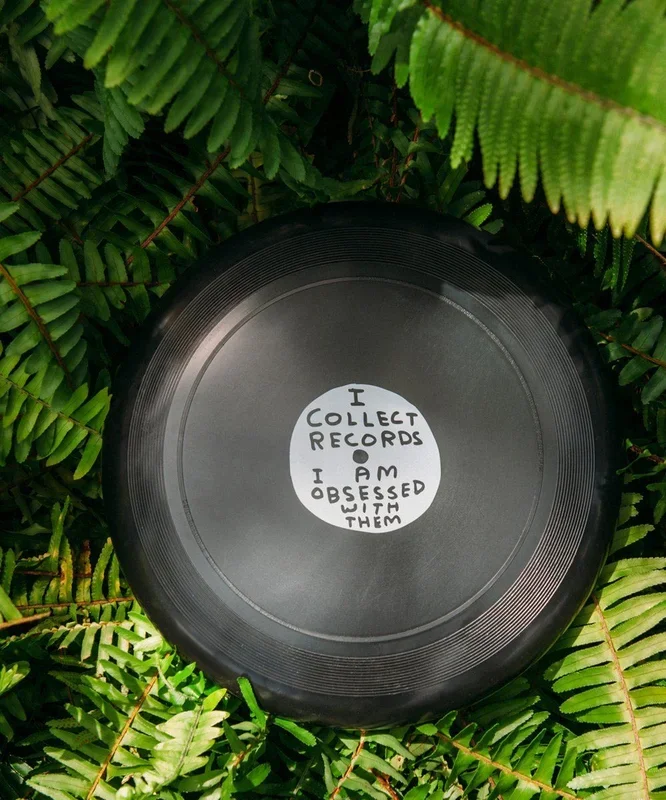 Amass Records Frisbee by david shrigley x Third Drawer Drink Down