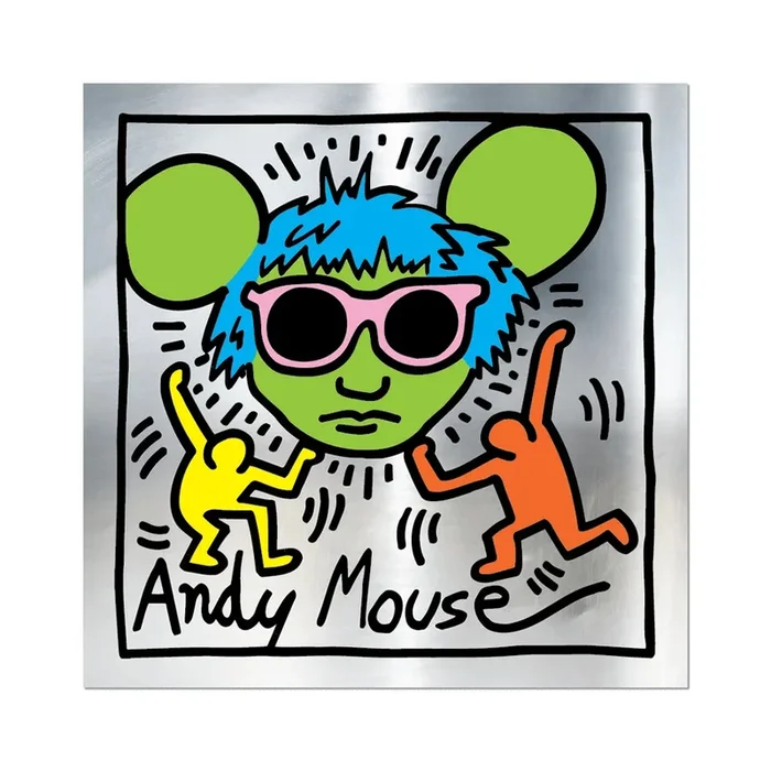 Andy Mouse By Keith Haring – Die-Cut Sticker