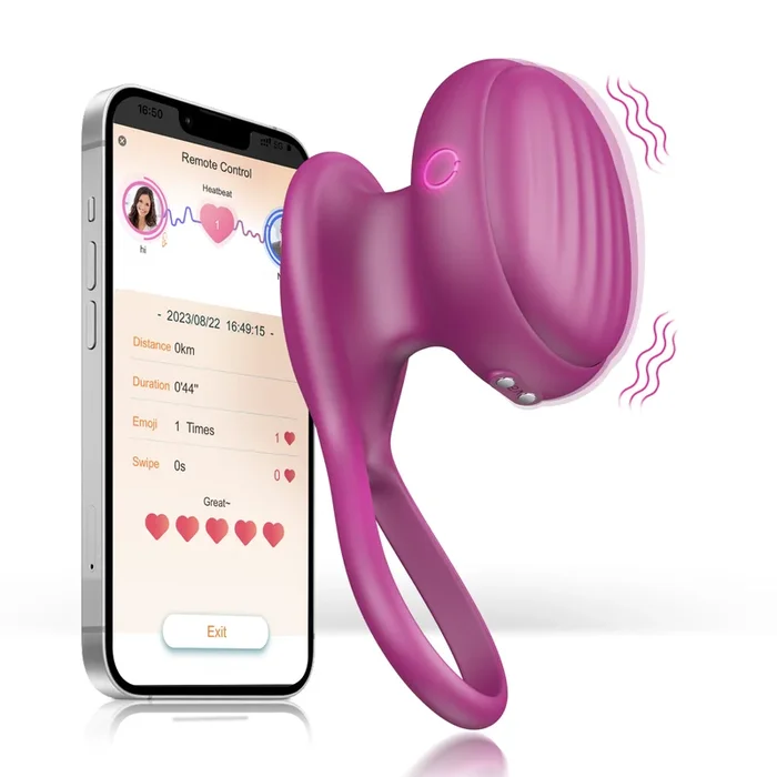 App Remote Control G Spot Clitoral Stimulator Vibrator