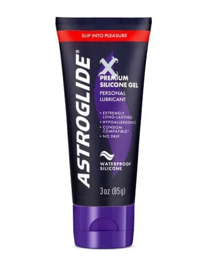 Astroglide X Premium Silicone Gel Lubricant 3 Oz