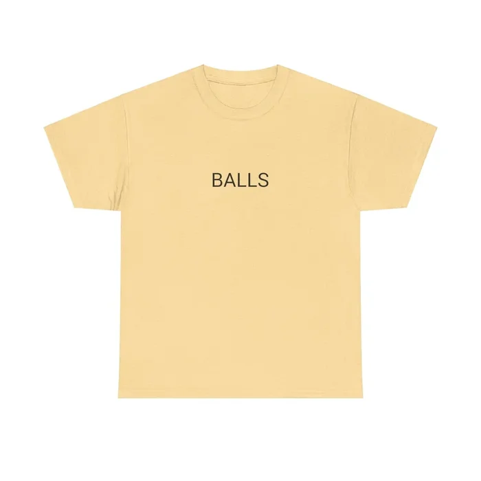 BALLS TEE BY CULTUREEDIT AVAILABLE IN 13 COLORS