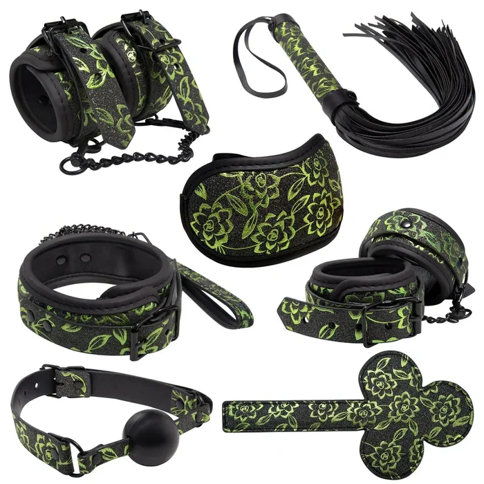 BEING FETISH 7 Pcs BDSM Bondage Restraints Set Role Playing