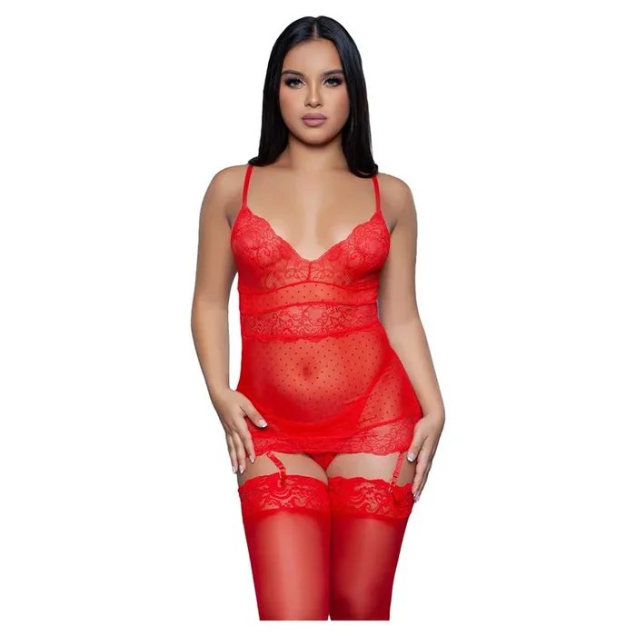 BeWicked Ryder 2-Piece Chemise Set