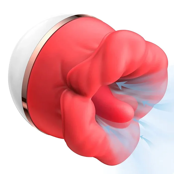 Big Mouth Vibrator Sucking Tongue Licking Toy