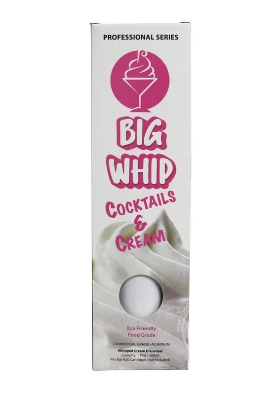 Big Whip Whipped Cream Dispenser 500ml – White