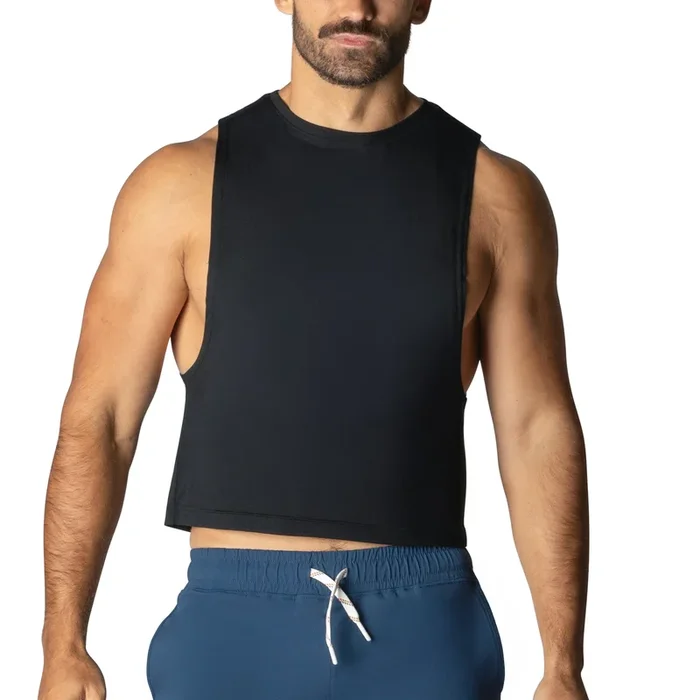 BIKE Crop Pride Tank Black