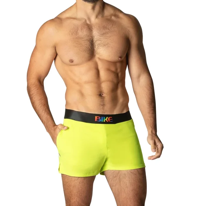 BIKE Jock Short Acid Lime
