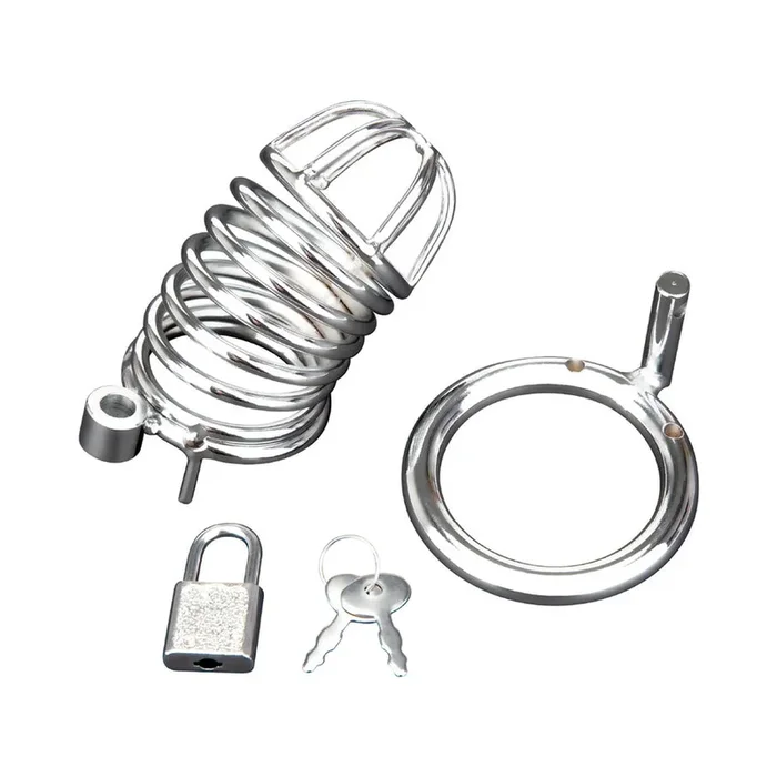 Blue Line Deluxe Role Play Chastity Cage