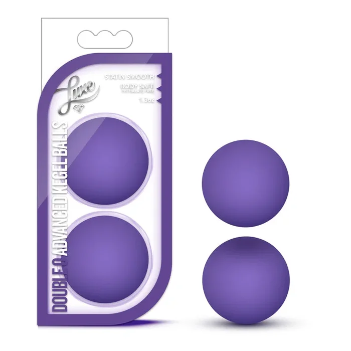 Blush Luxe Double O Advanced Kegel Balls Purple