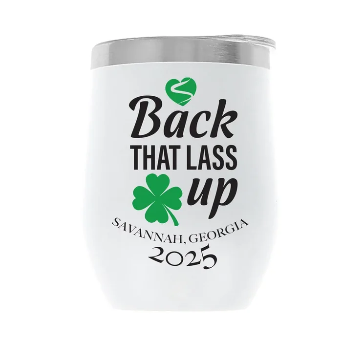 BTLU001-2025 12oz WINE TUMBLER – WHITE