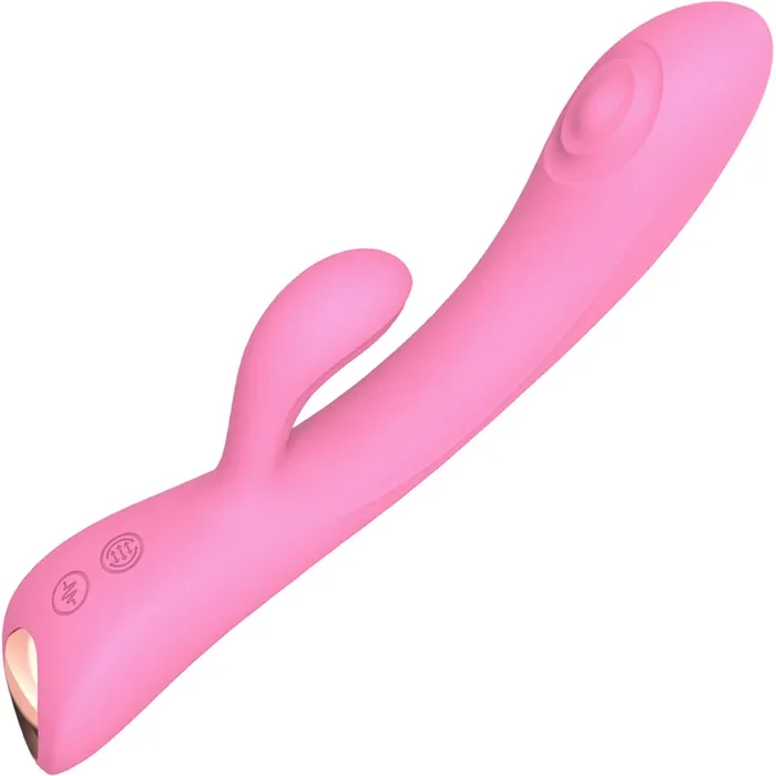 Bunny & Clyde Rechargeable Waterproof Silicone Rabbit Vibrator By Love To Love – Pink Passion