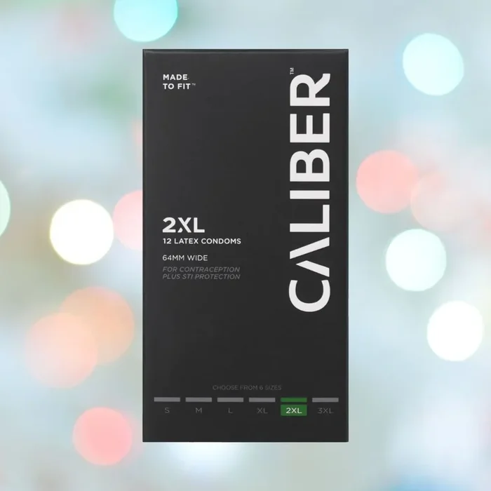 Caliber 2XL – Extra Large Condoms (64mm Wide)