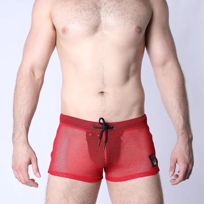 Cellblock 13 Chain Reaction Mesh Jock Short Red