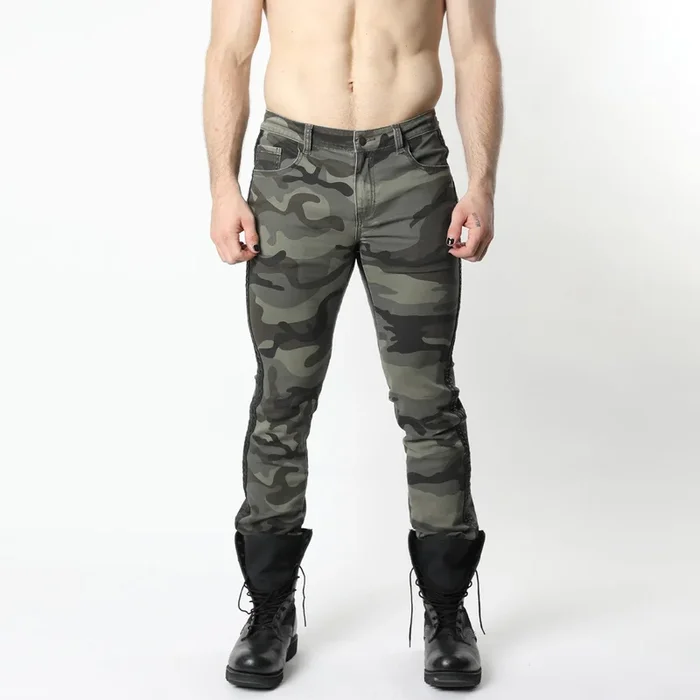 Cellblock 13 Saddle Denim Camouflage Pant Camo Green