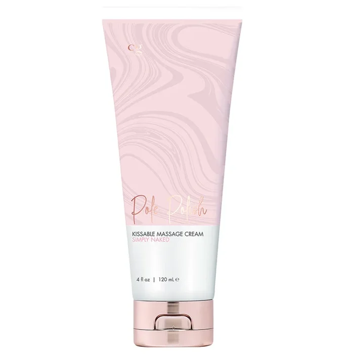CG Pole Polish Kissable Massage Cream-Simply Naked 4oz