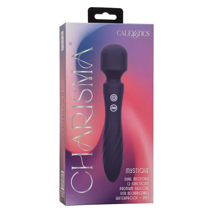 Charisma Mystique Dual Motors Massager Wand Blue