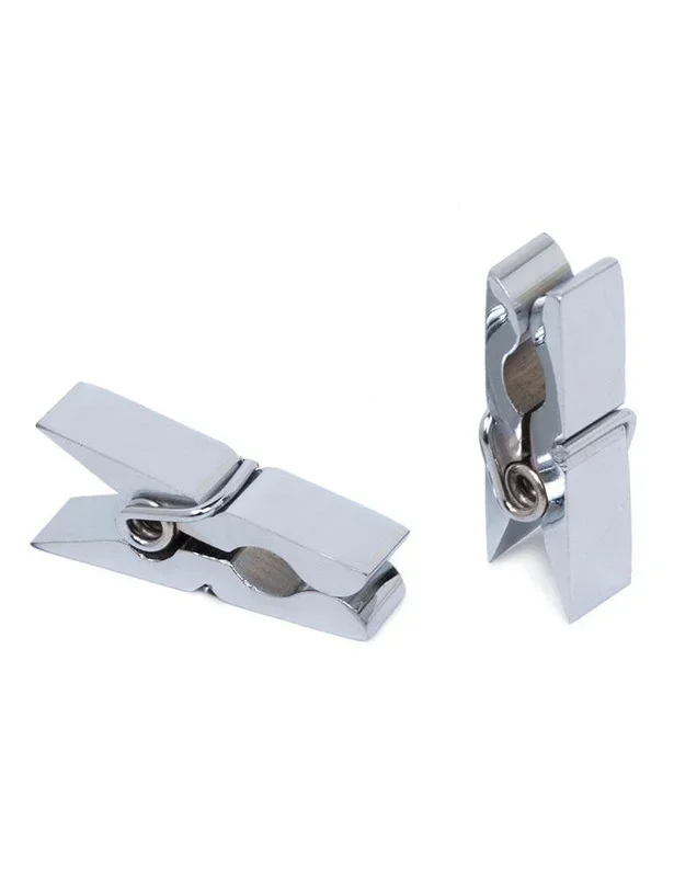 Chrome Mini Clothespin