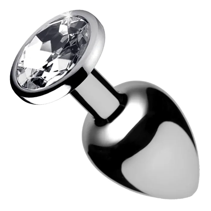 Clear Gem Anal Plug – Medium