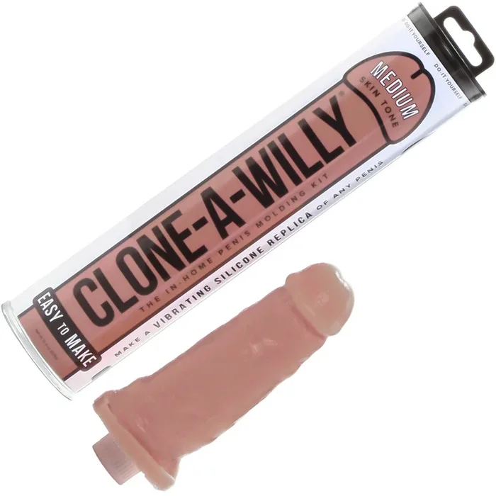 Clone-A-Willy Realise Your Possess Vibrating Silicone Dildo – Medium Skin Tone