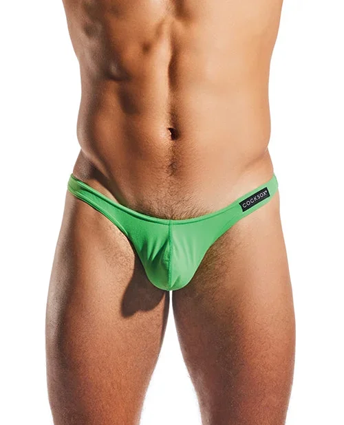 Cocksox Enhancing Pouch Thong – Palm Leaf Green LG