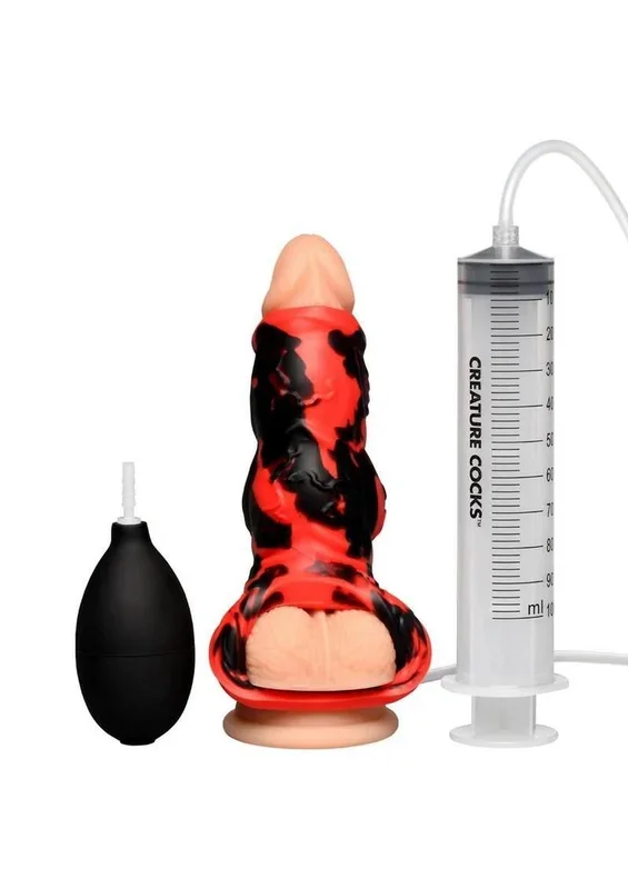 Creature Hammer Hell Hound Squirting Silicone Penis Enhancer