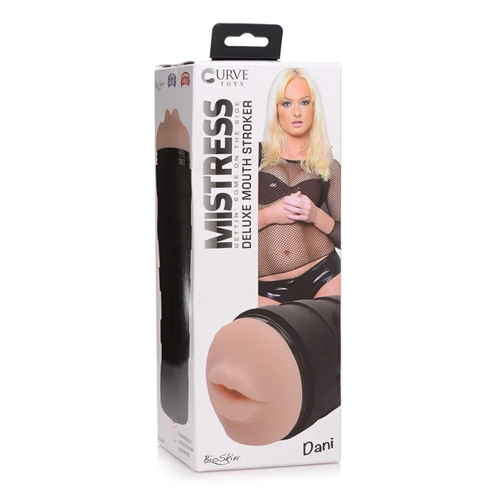 Crook Toys Mistress Dani Deluxe Mouth Stroker Light