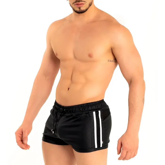 Dale Mas Industrial Mesh Short Black White