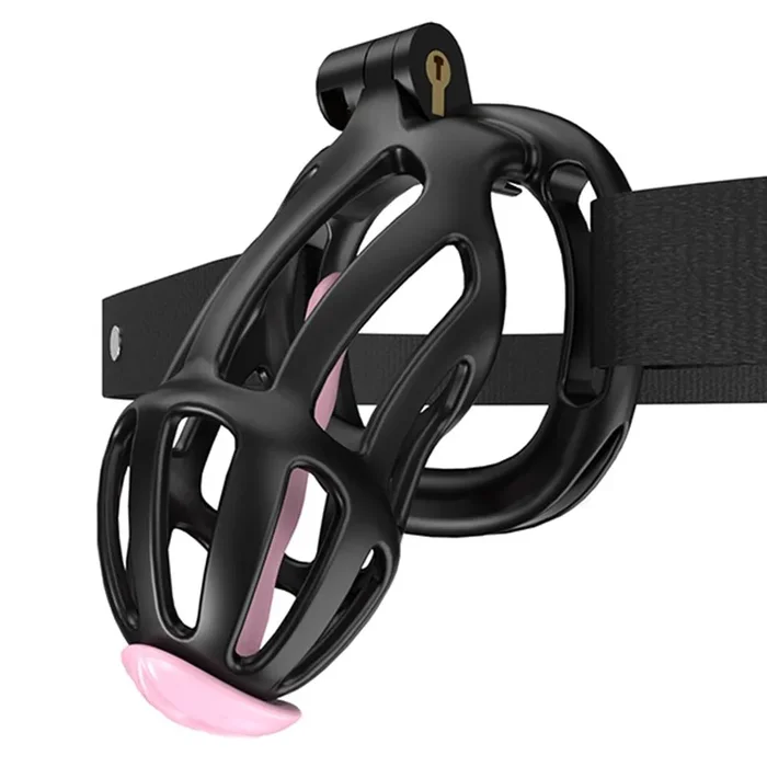 Damian – Chastity Cage With Belt