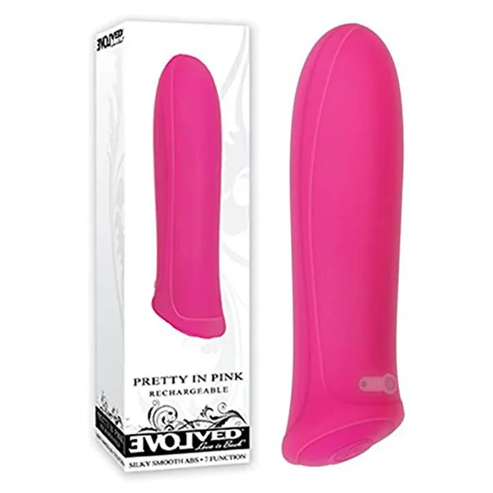 Develop Pretty in Pink Rechargeable Silicone Bullet Vibrator