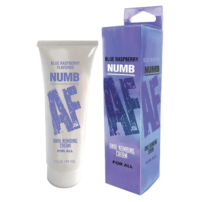 Dull AF Anal Numbing Cream-Blue Raspberry 1.5oz