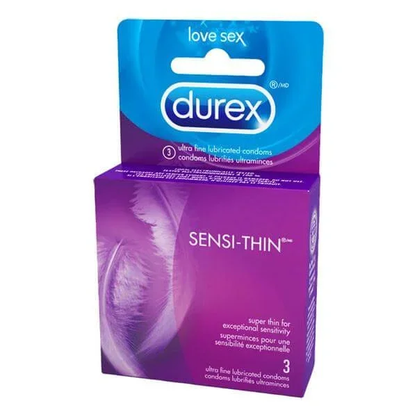 Durex Extra Sensitive Thin Condoms – 3 Pack