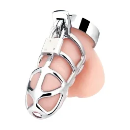 enslave stainless steel cock cage