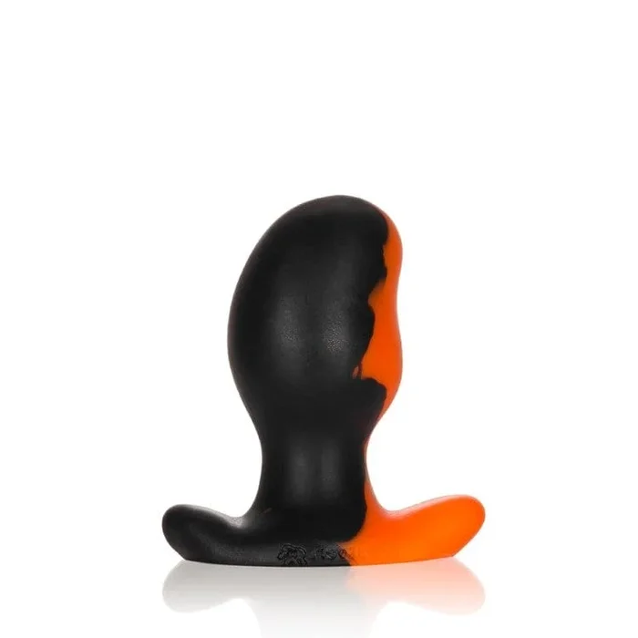 ERGO, buttplug – BLACK ORANGE SWIRL – MEDIUM
