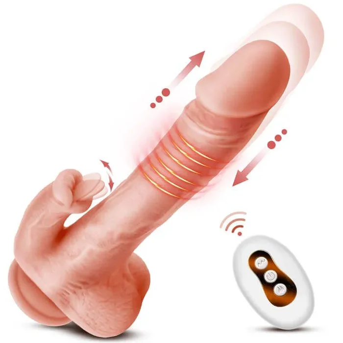 Erocome Serpens Thrusting Rotating Licking Dildo Vibrator