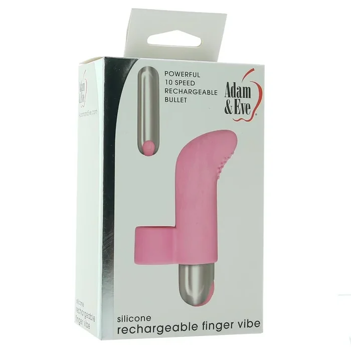 Evolved Novelties Silicone Rechargeable Finger Vibe in Pink