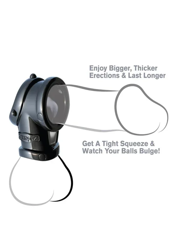 Fantasy C-Ringz Pipe Cock Ring with Ball-Stretcher