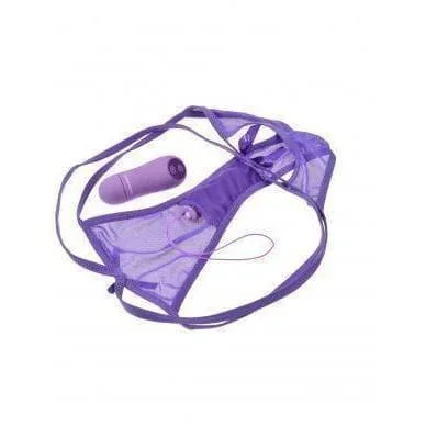 Fantasy For Her Petite Panty Thrill-her Purple