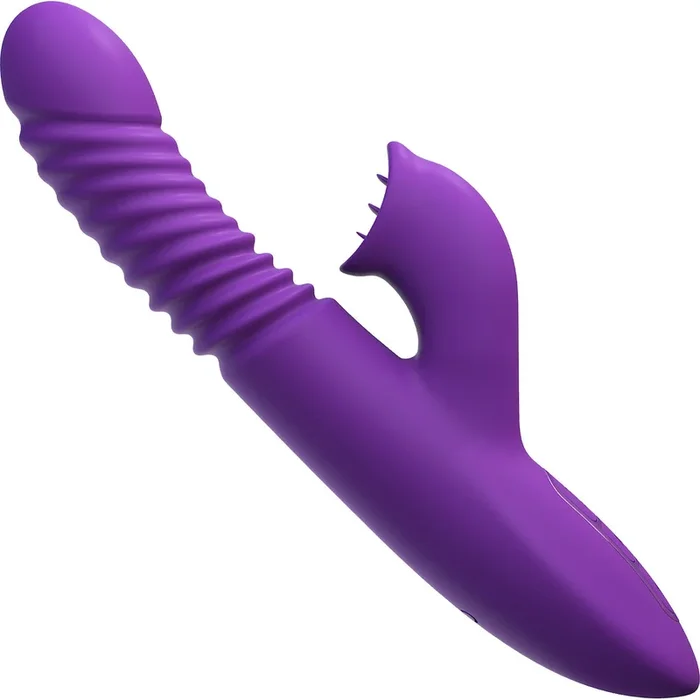 Fantasy For Her Ultimate Thrusting Clit Stimulate-Her Dual Stimulation Silicone Vibrator