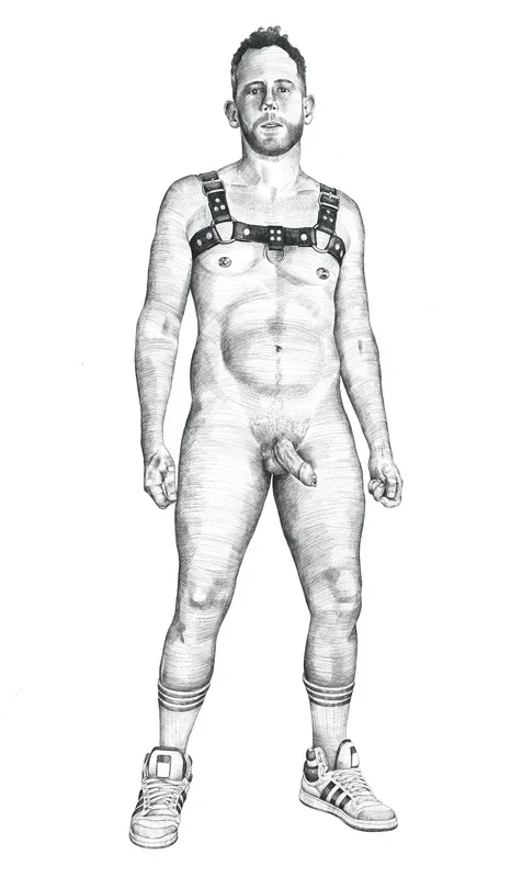 Fefo Reyes, Self Portrait (Folsom), 202X