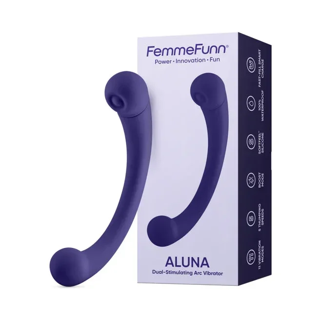 FemmeFunn Aluna – Dual-Ended Vibrator with Thumping & Vibration Modes